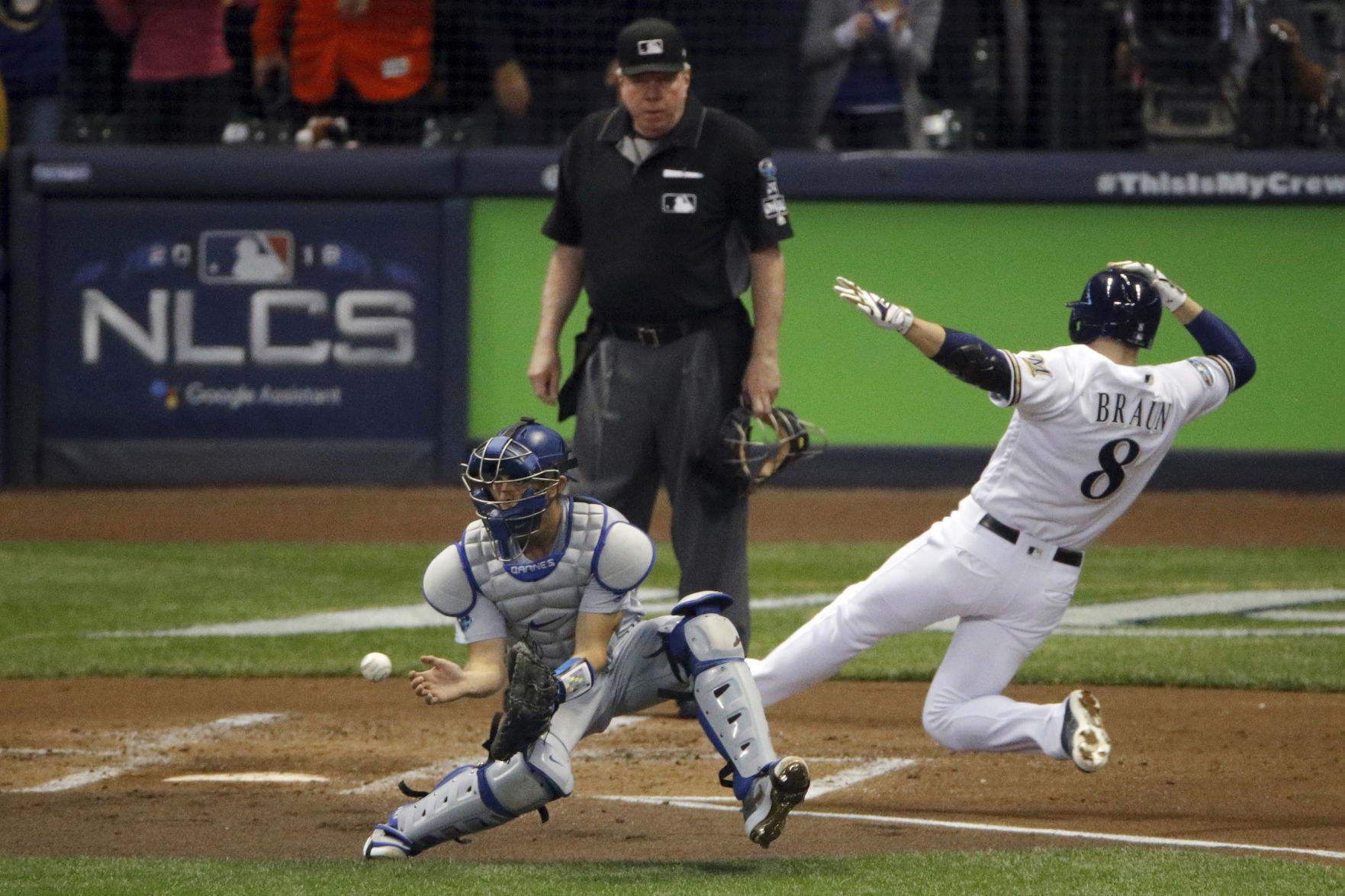 Brewers 7, Dodgers 2